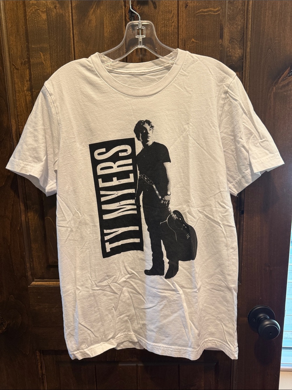 Ty Myers Graphic Tee - White & Black Men’s T-Shirt